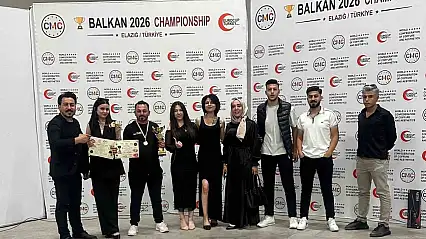 Kayserili kuaförden Balkanlar Kuaförler Turnuvası'nda büyük başarı