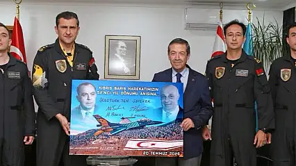 KKTC Dışişleri Bakanı Ertuğruloğlu: Türk F-16'ları ile büyük gurur duyuyoruz