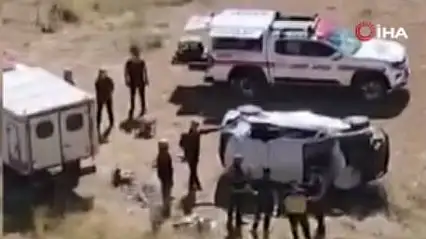 Kontrolden çıkan araç şarampole uçtu: 1 ölü, 3 yaralı