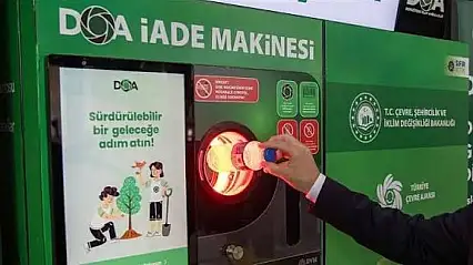 Sıfır atık makinelerine yoğun ilgi! DOA sistemi kısa sürede milyonları geçti