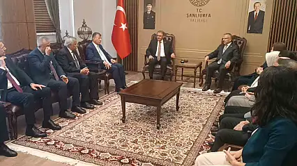 TBMM Okul Saldırılarını Araştırma Komisyonu üyeleri Şanlıurfa'da