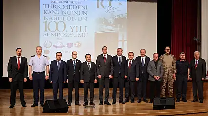 Türk Medeni Kanunu'nun 100. yılı Kayseri'de kutlandı