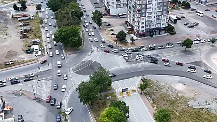YKS sınav yeri dağılımı Kayseri'de trafiği tıkadı