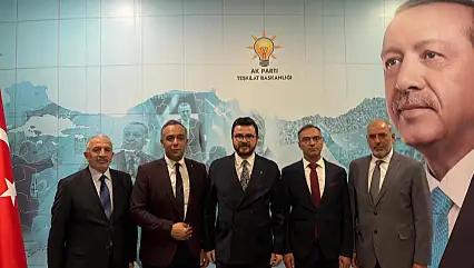 AK Parti'de 3 ilçe başkanlığına yeni atamalar yapıldı