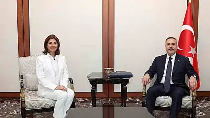 Bakan Fidan, BM Genel Sekreteri'nin Kıbrıs konusunda Şahsi Temsilcisi Holguin ile görüştü
