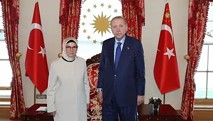 Cumhurbaşkanı Erdoğan, Vekil Böhürler'i Dolmabahçe'de kabul etti