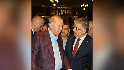 Vekil Çopuroğlu, Cumhurbaşkanı Erdoğan ile bir araya geldi