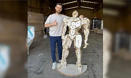 Kayseri'de mühendislik ve zanaat buluştu! Mobilyadan robot doğdu