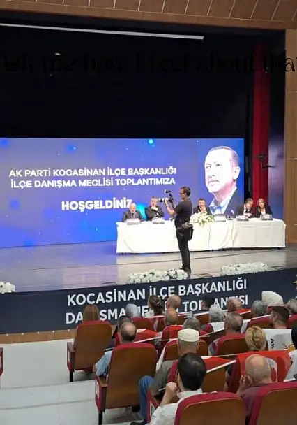 AK Parti Kocasinan İlçe Danışma Meclisi Toplantısı tamamlandı
