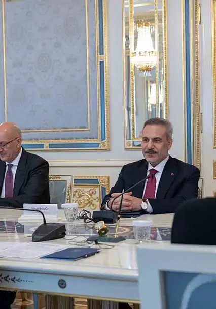 Bakan Fidan, Ukrayna Devlet Başkanı Zelenskiy ile bir araya geldi