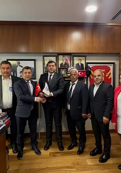 MHP'li Ersoy, Kayseri Sivaslı Dernekler Federasyonu yönetimini TBMM'de ağırladı
