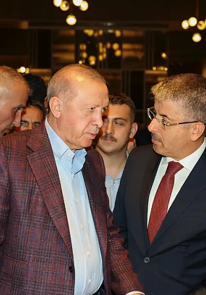 Vekil Çopuroğlu, Cumhurbaşkanı Erdoğan ile bir araya geldi