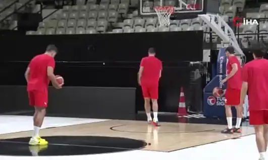 A Milli Erkek Basketbol Takımı, Bosna Hersek maçı hazırlıklarını sürdürdü