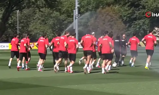 A Milli Futbol Takımı, Avustralya maçının hazırlıklarını tamamladı