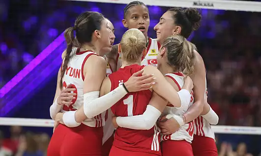 A Milli Kadın Voleybol Takımı, Almanya'yı 3-2 mağlup etti