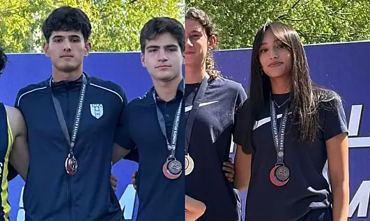 Kayserili atletizmciler Türkiye Şampiyonasından madalyayla döndü