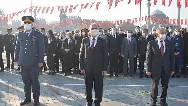 10 KASIM ATATÜRK'Ü ANMA TÖRENİ GERÇEKLEŞTİRİLDİ