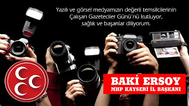 10 OCAK ÇALIŞAN GAZETECİLER GÜNÜ KUTLAMASI