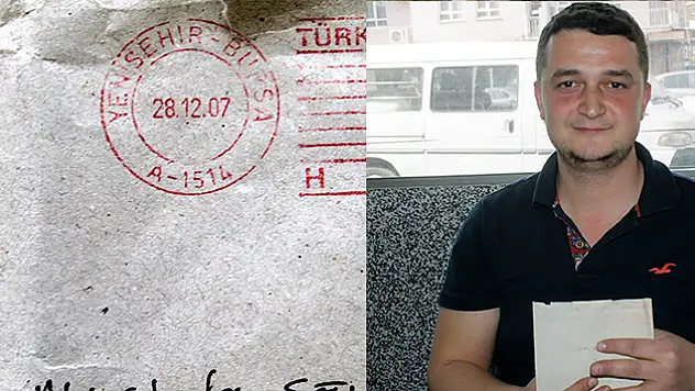 11 yıl sonra ulaşan mektup vatandaşı şok etti