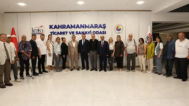 17 ilden gelen gazeteciler, Kahramanmaraş ekonomisini yerinde dinledi