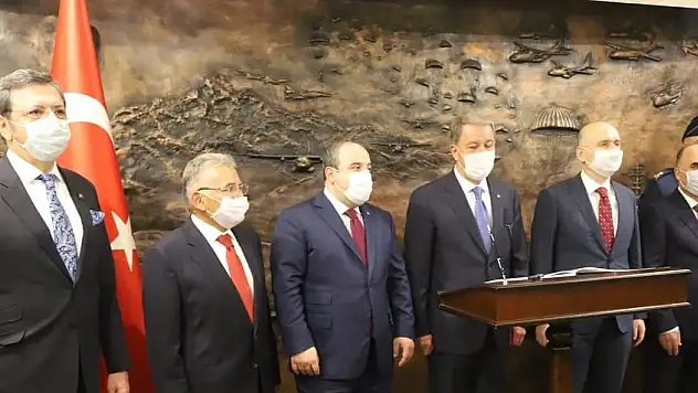 3 BAKAN KAYSERİ'DE