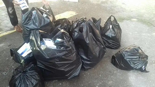 4 ayrı operasyonda 5 bin 700 paket kaçak sigara ele geçirildi