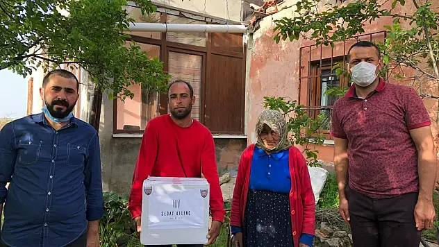 SEDAT KILINÇ, TURAN'DAKİ VATANDAŞLARA YARDIM ELİNİ UZATTI