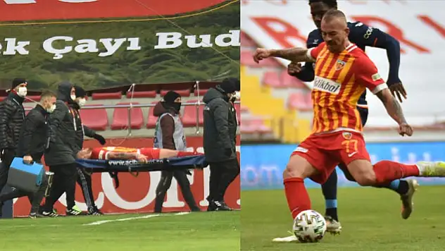 KAYSERİSPORLU DENİS ALİBEC EN AZ 3 HAFTA YOK