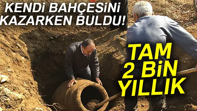 Malatya'da bulundu! Tam 2 bin yıllık