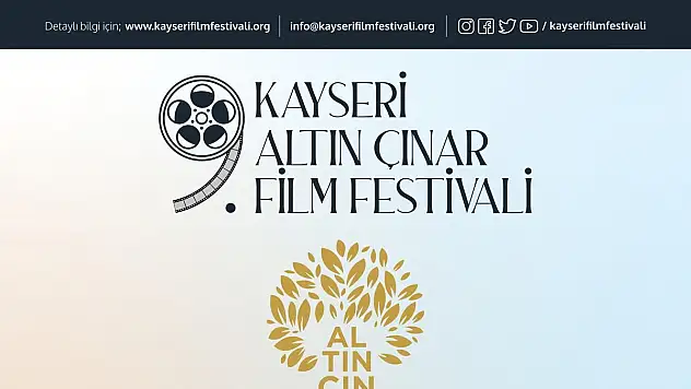 9. KAYSERİ ALTIN ÇINAR FİLM FESTİVALİ JÜRİLERİ BELİRLENDİ!