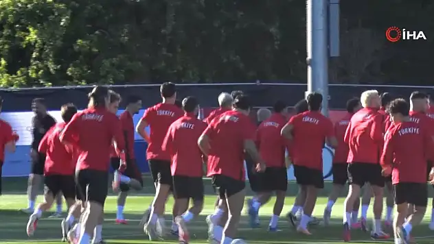 A Milli Futbol Takımı, Kanada'daki ilk antrenmanını yaptı