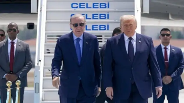 ABD Başkanı Trump Ankara'da: Cumhurbaşkanı Erdoğan karşıladı