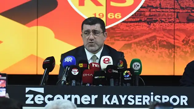 Açıkalın'dan umut mesajı: Kayserispor bu ligden düşmeyecek