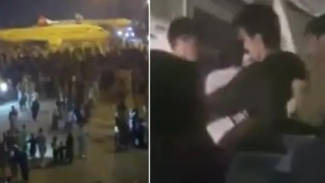 AFGANİSTAN'DA 300 KİŞİLİK UÇAĞA BİN KİŞİ BİNDİ, ORTALIK KARIŞTI