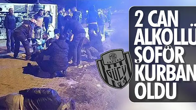 Afyonkarahisar'daki Taraftar Kazasında Otobüs Şoförü Alkollü Çıktı