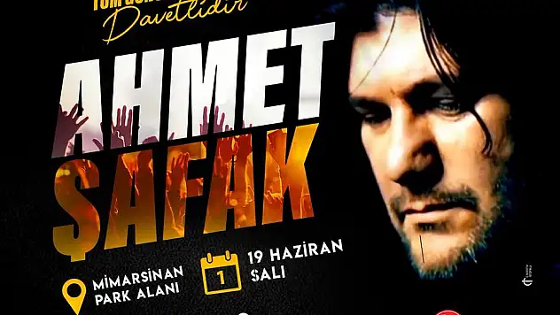 AHMET ŞAFAK YARIN KAYSERİ'DE