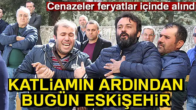 Aileler feryatlar içinde cenazeleri morgdan aldı