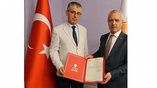 AK Parti İl Başkanlığı'na Şaban Çopuroğlu atandı