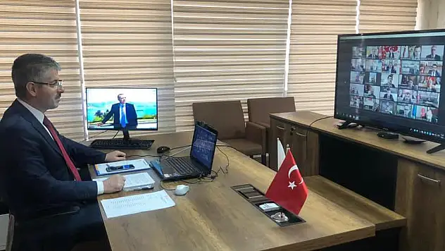 AK PARTİ İL BAŞKANLIĞINDA GÖRÜŞMELER TELEKONFERANSLA DEVAM EDİYOR