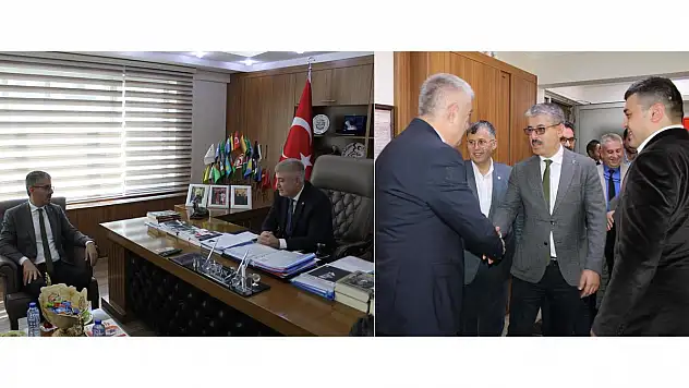 Ak Parti İl Başkanlığından MHP'ye İade-i Ziyaret