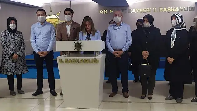 AK PARTİ İL KADIN KOLLARINDAN DİLİPAK'A SUÇ DUYURUSU