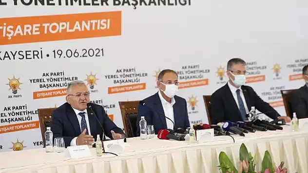 AK PARTİ YEREL YÖNETİMLER BAŞKANLIĞI İSTİŞARE TOPLANTISI KAYSERİ'DE YAPILDI