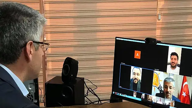 AK PARTİ YÖNETİM KURULU TOPLANTISI TELEKONFERANS İLE YAPILDI!