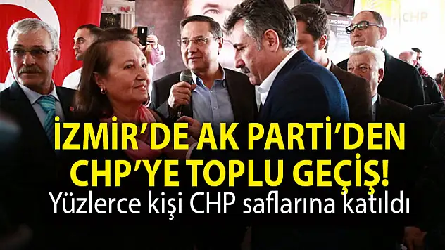 AK Parti'den İstifa Eden 800 Kişi CHP'ye Geçti
