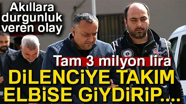 Akıllara durgunluk veren olay! Dilenciye takım elbise giydirip..