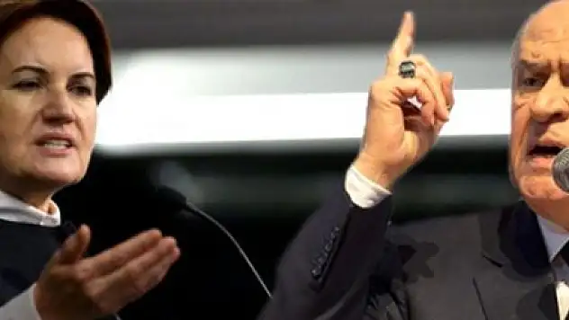 Akşener'in, 'haydut' çıkışına Bahçeli'den çok sert yanıt
