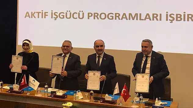 AKTİF İŞGÜCÜ PROGRAMLARI İŞBİRLİĞİ PROTOKOLÜ İMZALANDI