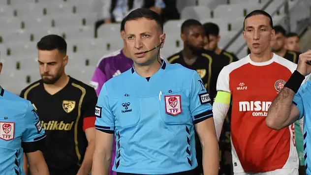 Alanyaspor–Kayserispor maçını Yasin Kol yönetecek