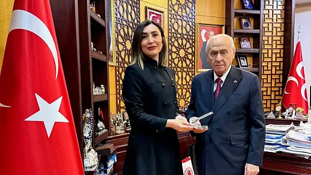 Alevi-Bektaşi Kültür ve Cemevi Başkanı Ersin'den MHP lideri Bahçeli'ye ziyaret
