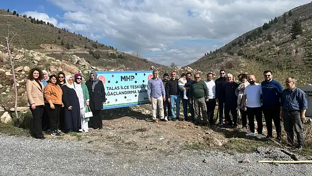 Ali Dağı'nda 9 fidan 9 hatıraya nefes oldu